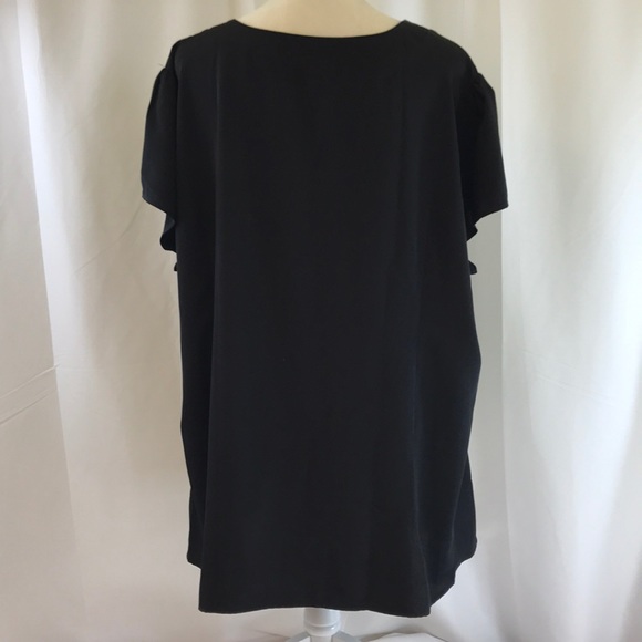Lands’ End Scoop Neck Pullover Blouse 22W - Picture 2 of 6